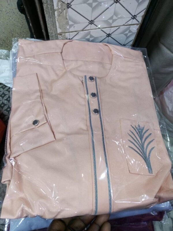 Tenue Traditionnelle Homme - Classe & Pureté en Blanc – Image 3